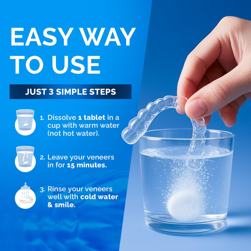 Retainer Cleaner Tablets - 120 Tablets, 4 Month Supply
